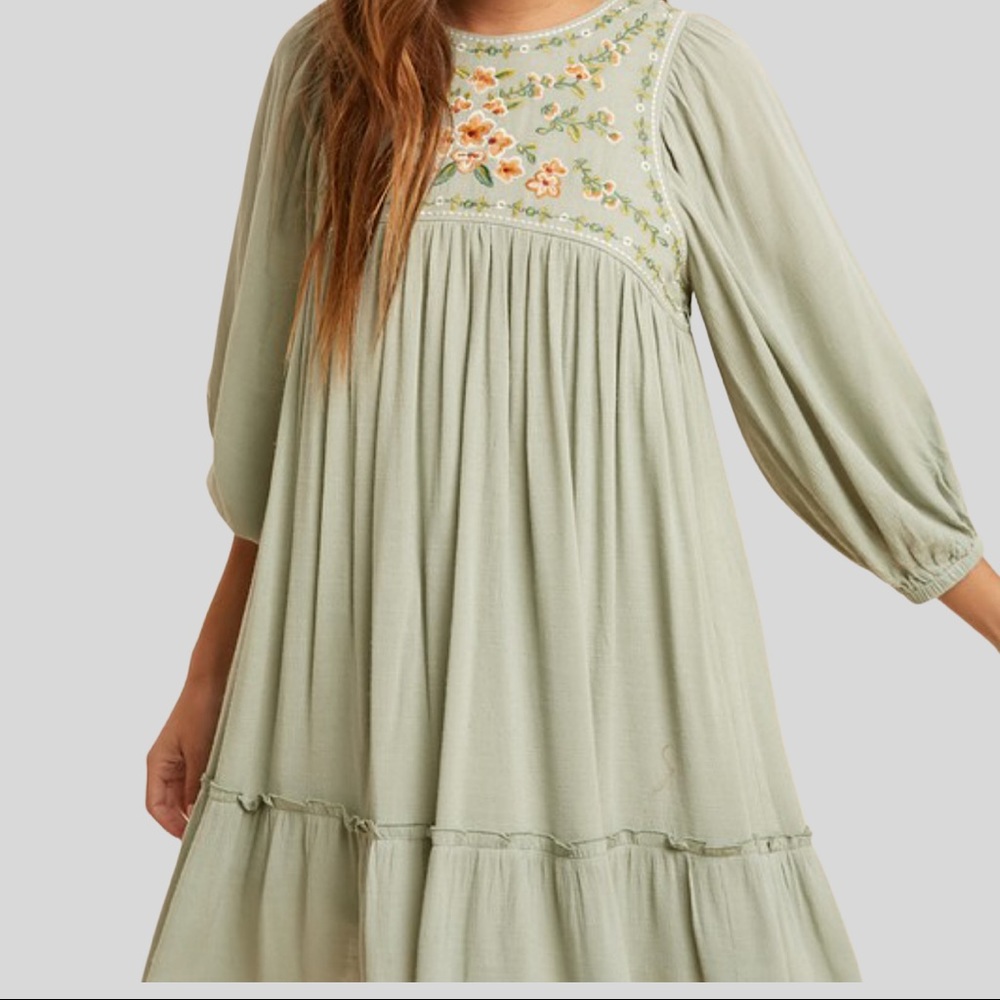 Embroidered Dress